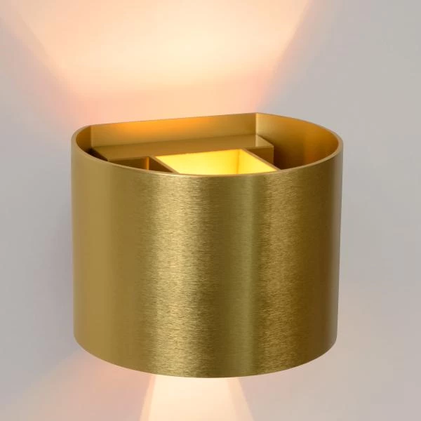 Lucide XIO - Wall light - LED Dim. - G9 - 1x3,5W 2700K - Adjustable beam angle - Matt Gold / Brass - detail 2